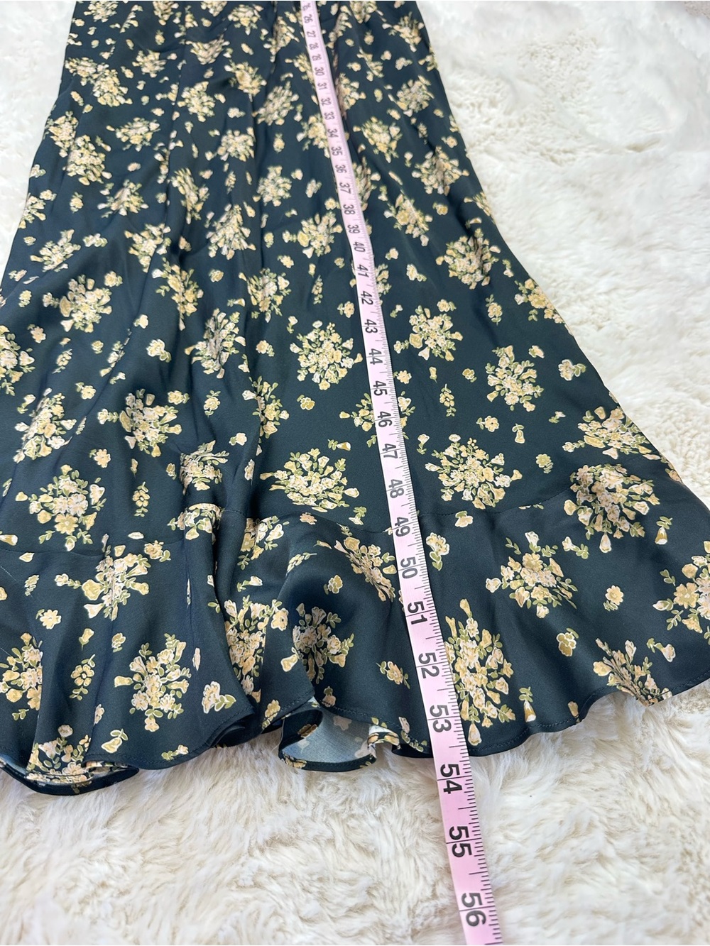 New! Ciao Lucia Charmeuse Lili Dress Begonia Black & Gold, L - Picture 7 of 8